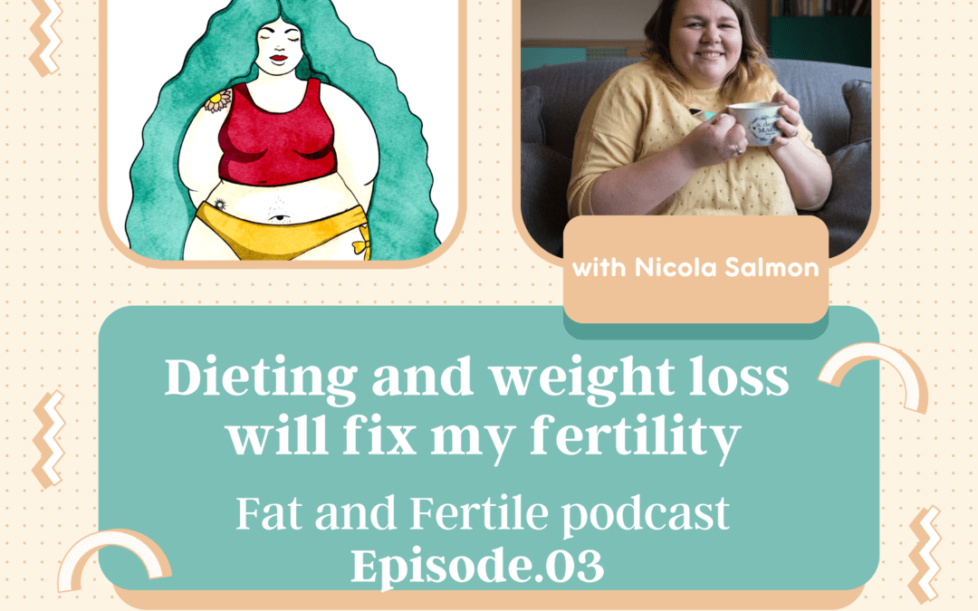 03. Dieting and weight loss will fix my fertility